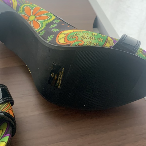 Multi color peep toe - Picture 2 of 3